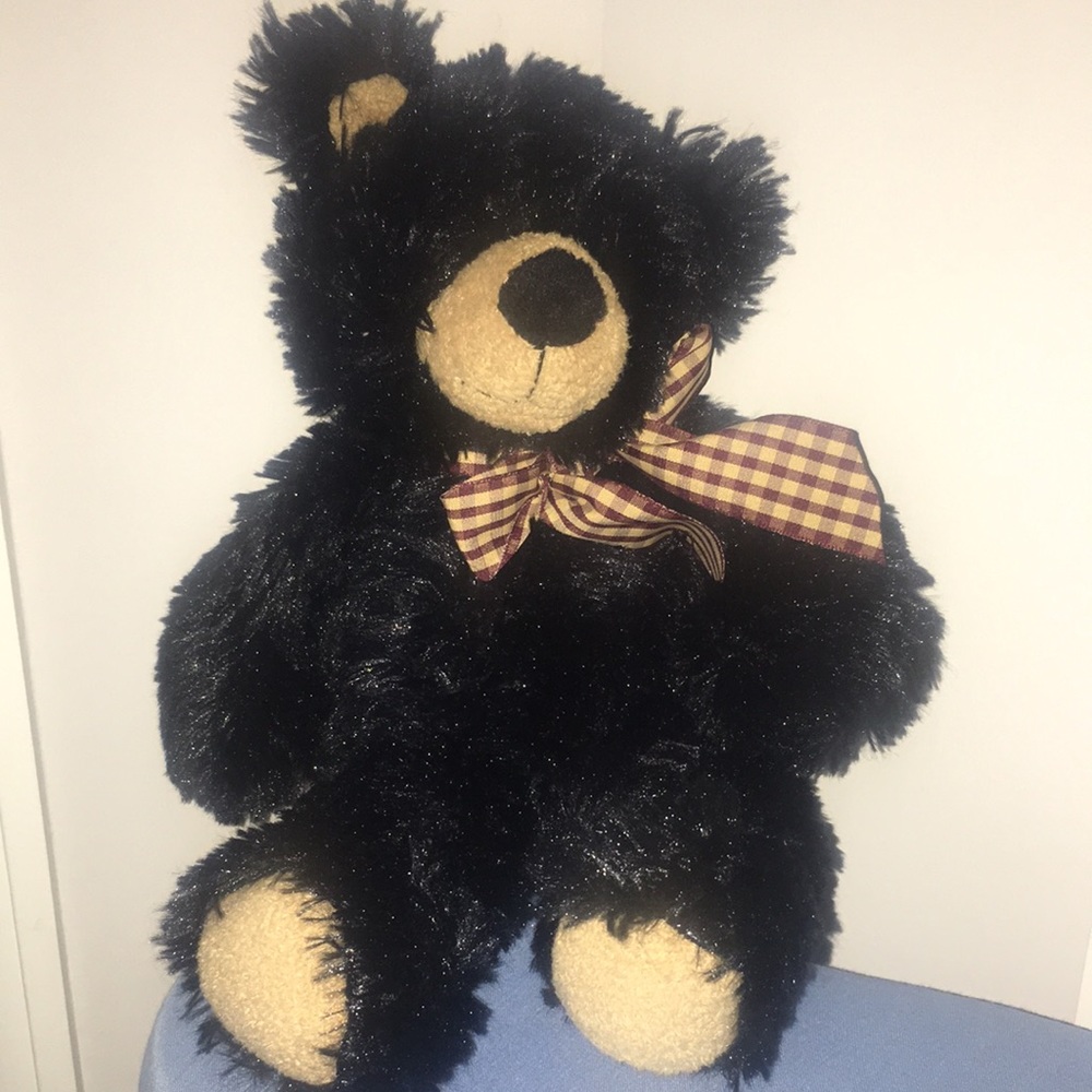 Lucky Black Bear Stuffed animal